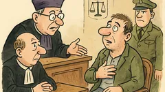 Dowcip: W sądzie o gajowym Zającu